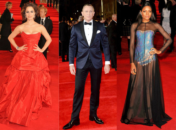 Daniel Craig, Naomie Harris, Beronice Marlohe Daniel Craig, Naomie Harris, Beronice Marlohe